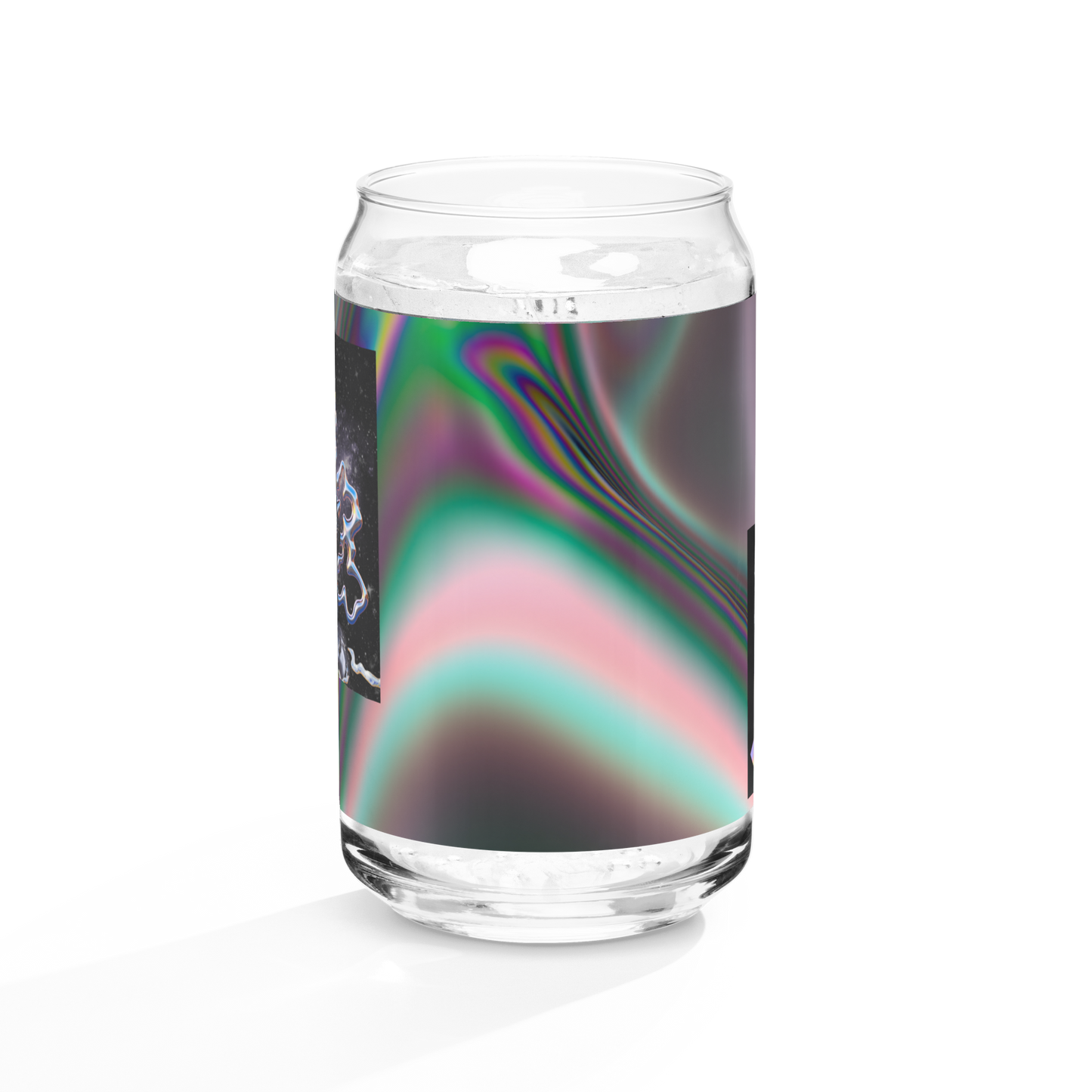 Holo-Spacegirl Can-shaped glass