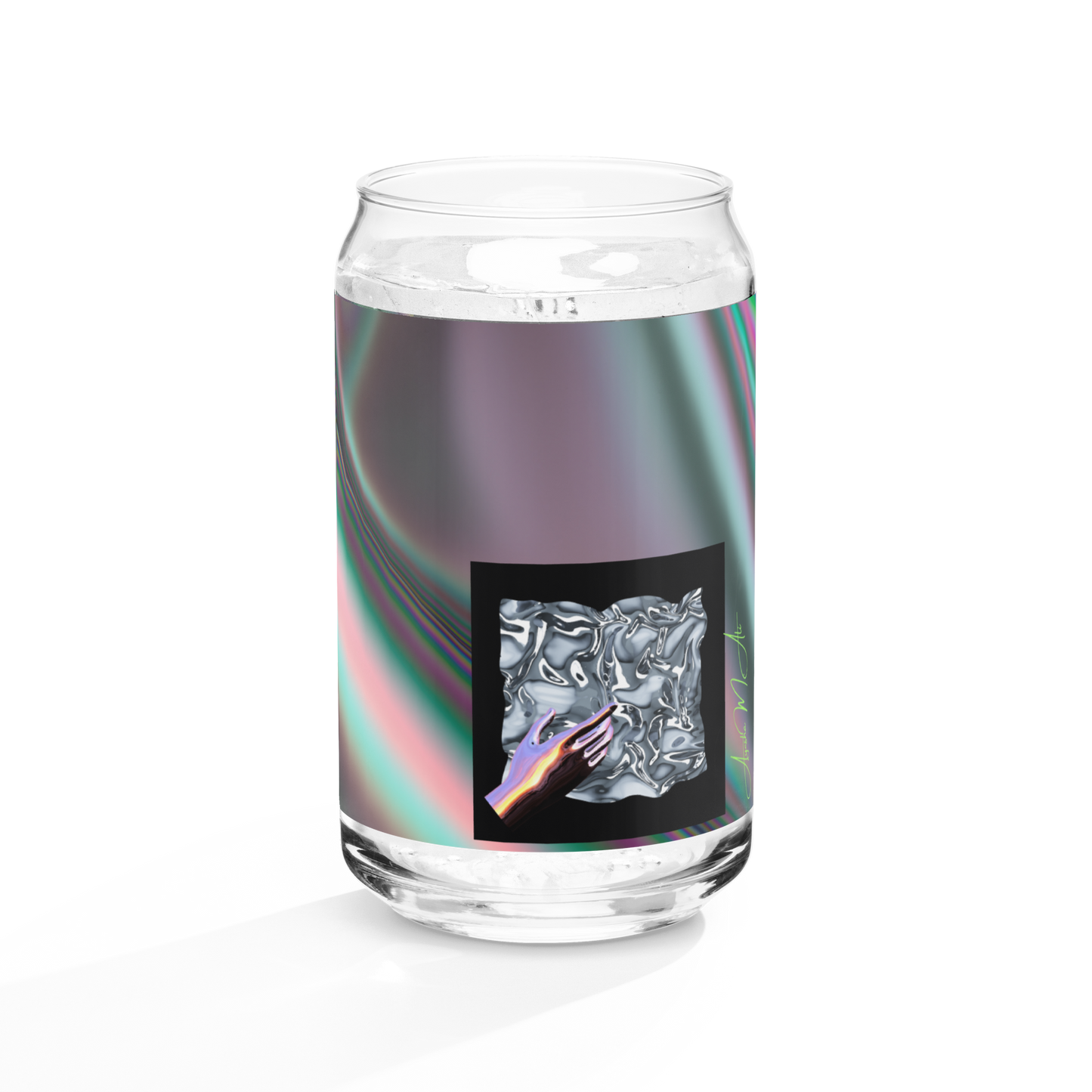 Holo-Spacegirl Can-shaped glass