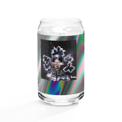 Holo-Spacegirl Can-shaped glass